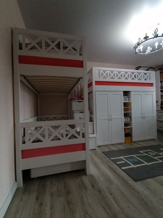 Ko'p farzandli oilalar uchun ajoyib yechim istalgan dizayn va razmerda