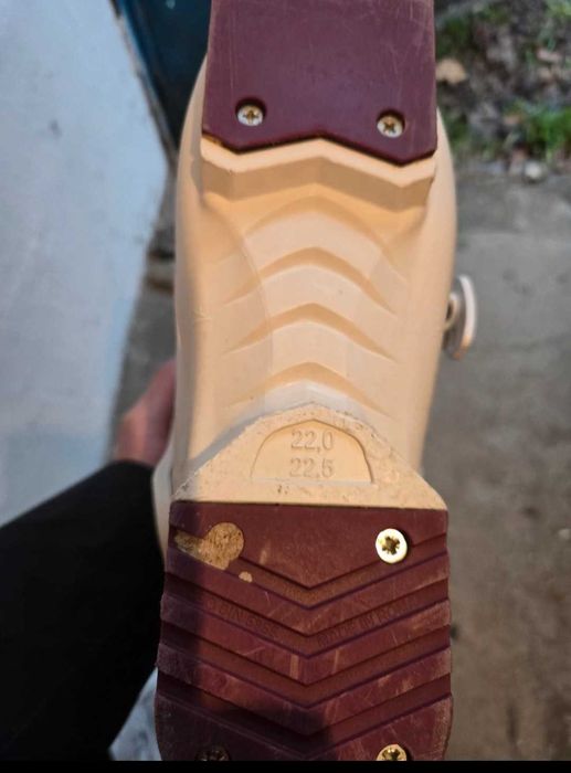 Ski Atomic Girl 120cm și clăpari Atomic 32-34(22cm)