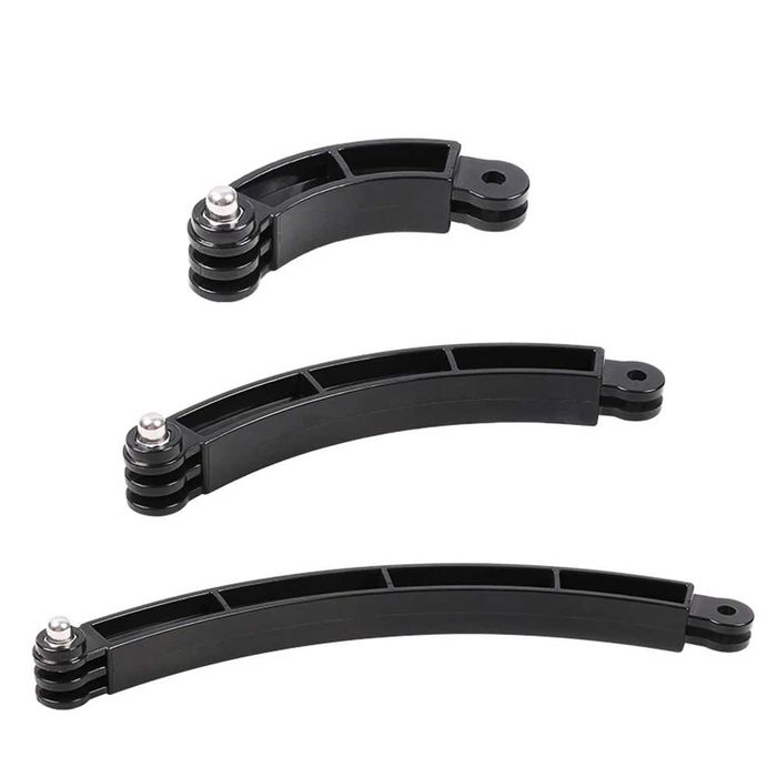 3 удължителя за монтиране на каска GoPro Go Pro SJCAM Xiaomi Yi 4K DJI