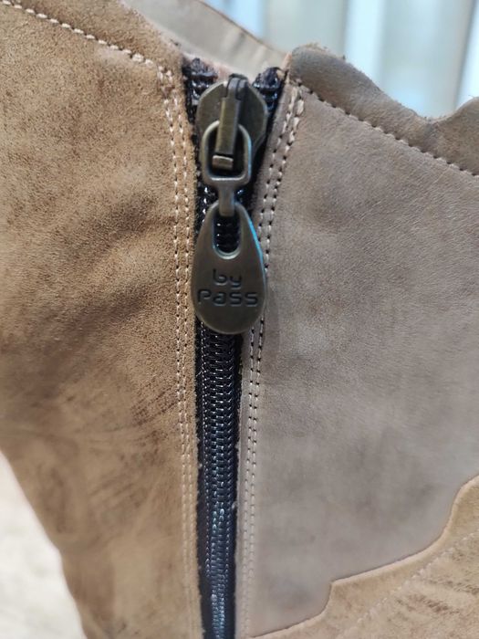 Дамски испански обувки от естествена кожа -byPass