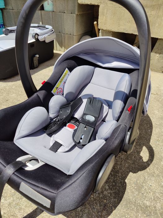 Комбинирана количка Chipolino Elite 3 в 1, графит