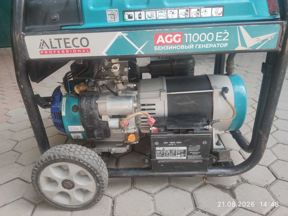 Электрогенератор 8 квт  Alteco 11000E2