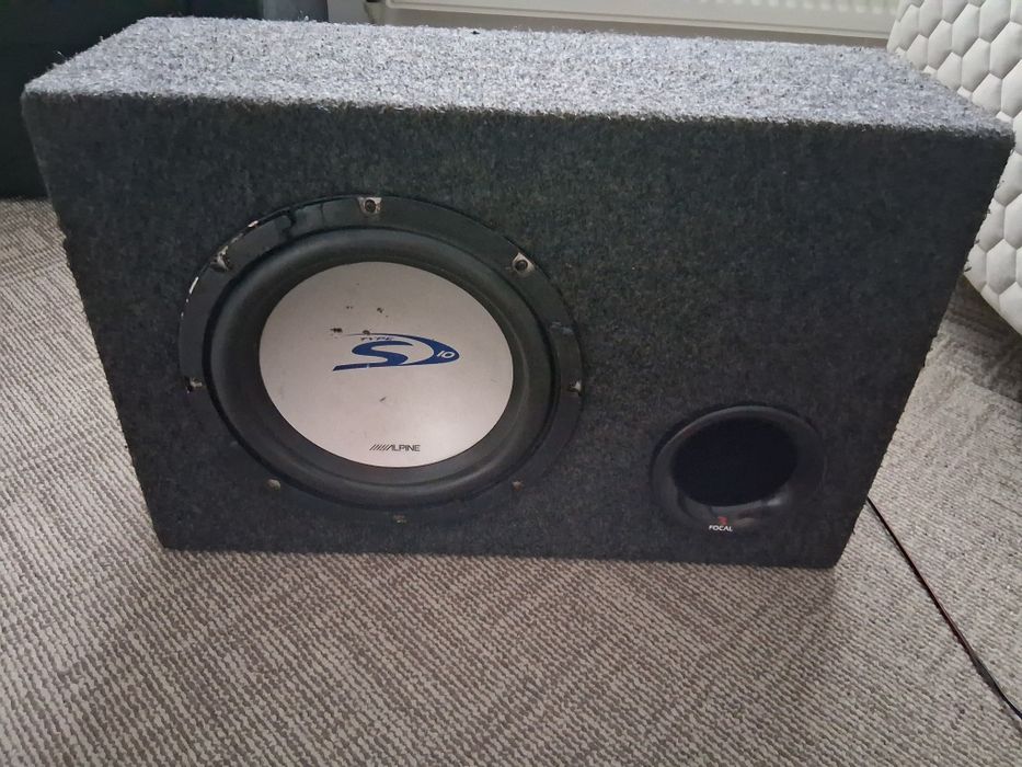 Subwoofer auto Alpine 600W