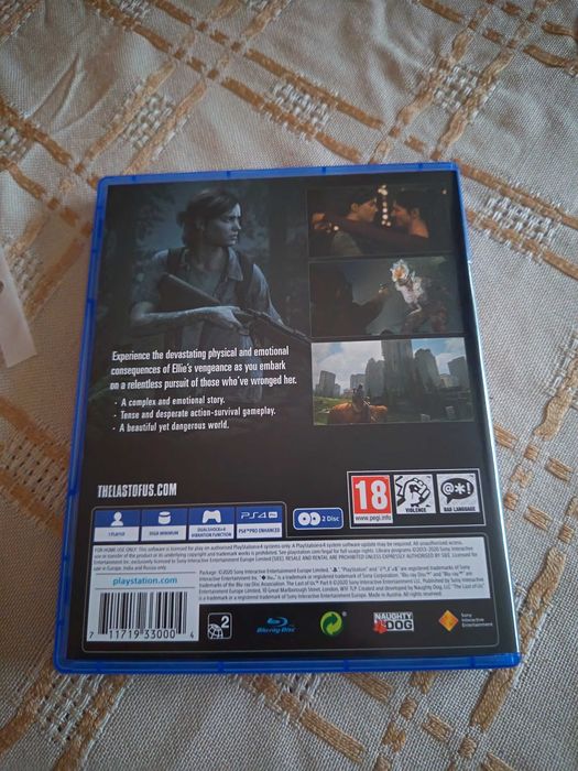 Продавам  The last of us 2 за PS4/PS5