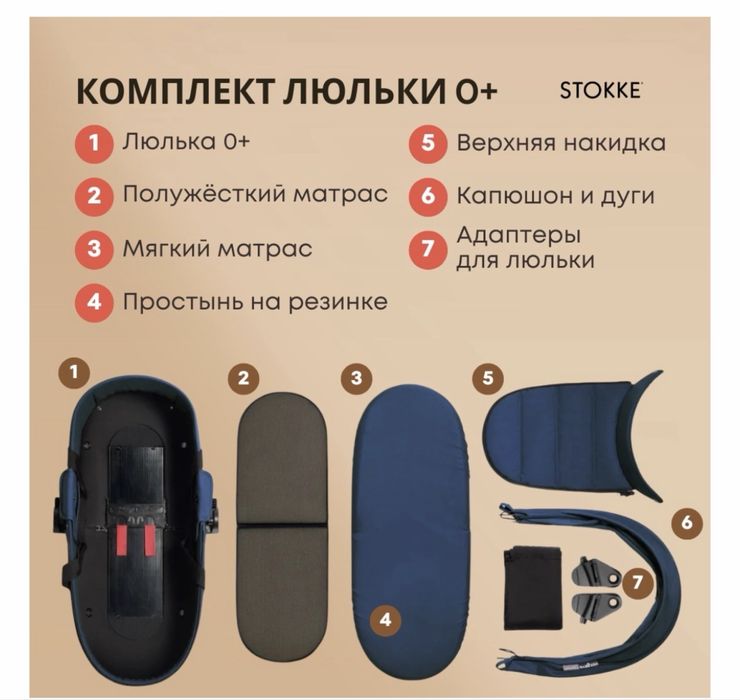 Люлька Yoyo для младенца