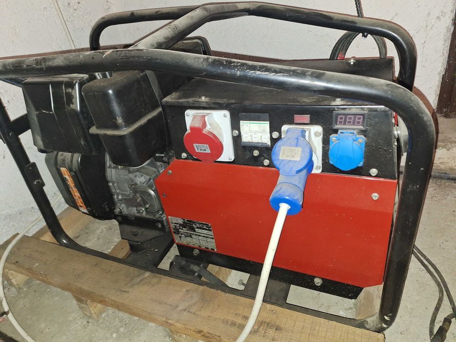 Generator diesel trifazat cu sudura incorporata - 5kw