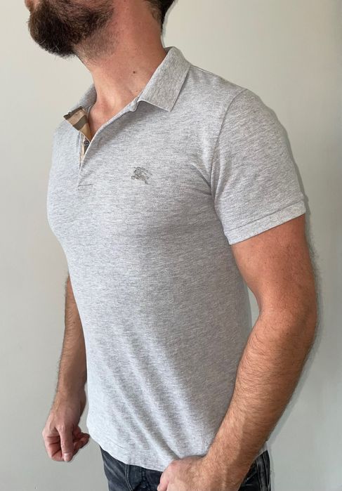 Burberry (S) Оригинал-мъжко поло Бърбъри