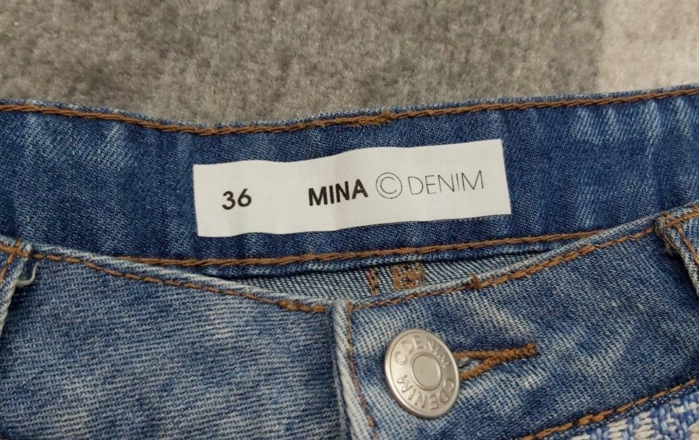 Къси дънки, дънкови шорти MINA