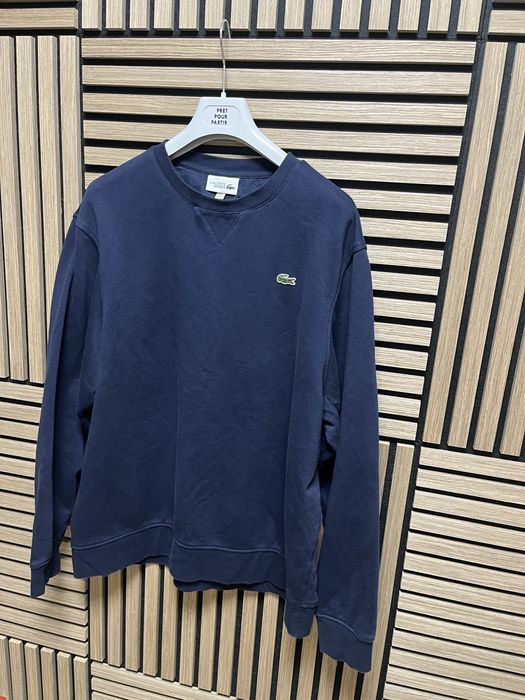 LACOSTE : Fleece Sweater - размер 2ХЛ-ХЛ / Оригинал