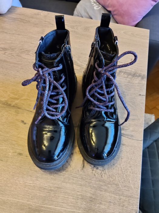 Боти за момиче лачени Pepe jeans,номер 33