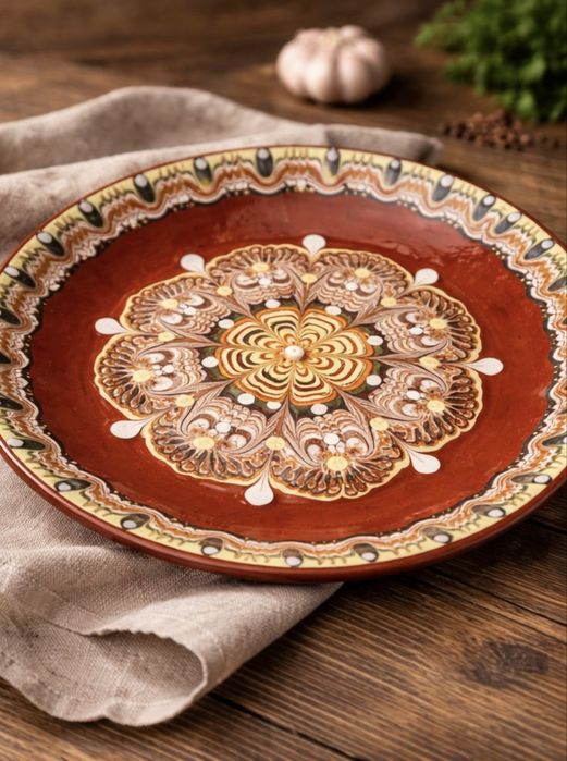 Троянска керамика битова традиционна сервиз за хранене