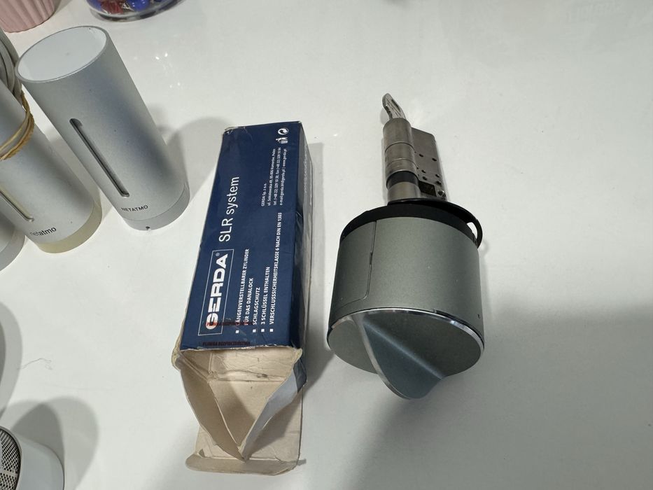 Yala + Cilindru Smart : DanaLock V3 + Gerda SLR.Telefon/Home Assistant