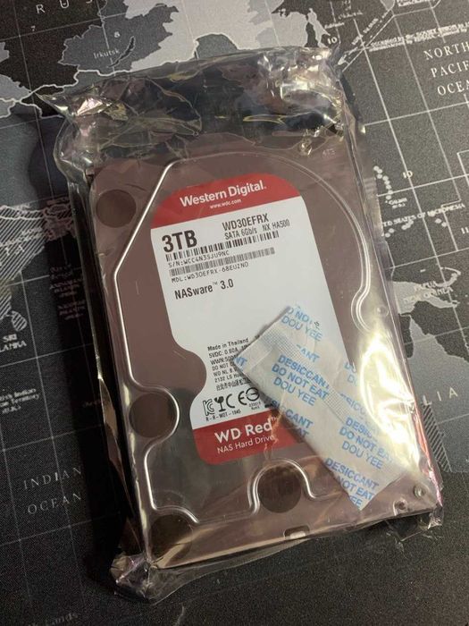 Western Digital WD Red 3.5 3TB 5400rpm 64MB SATA3 (WD30EFRX)