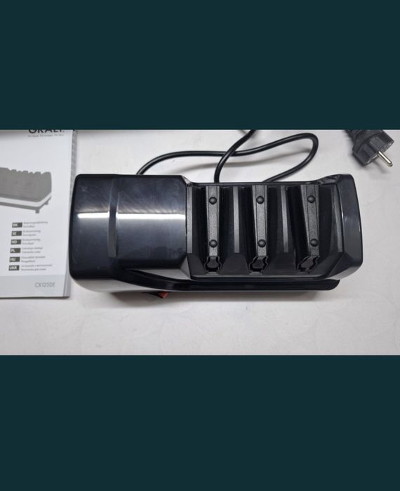 Диамантено електрическо точило за ножове, Graef CX125, черно