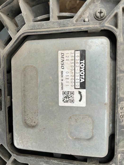 Кожух вентелятора на камри 75