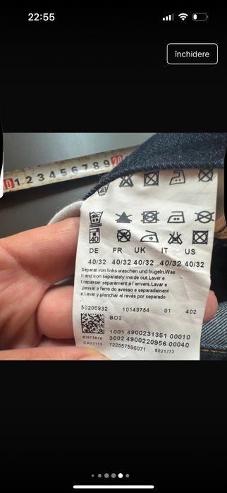 Blugi barbat Hugo Boss