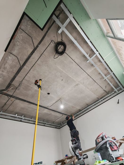 Услуга гипсакартон потолок