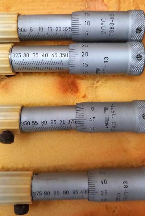 Micrometre de interior 300 - 400 mm 999 lei setul de 4 buc