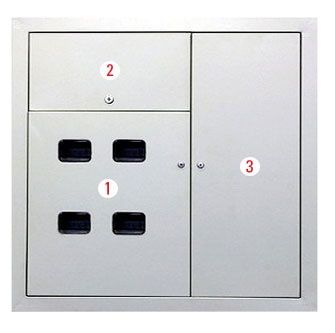 Щит этажный серии ЩЭ | Yuqori qavatli binolar uchun SHIT | MGW-34