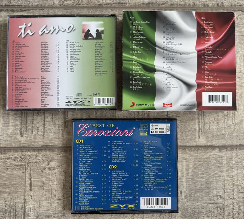Cd-uri compilatii muzica Italo-Disco/Eurohouse/Blues