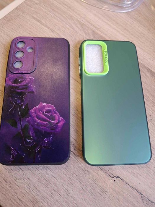 Калъф, кейс, 2 броя за Samsung Galaxy A25 и 3 протектора