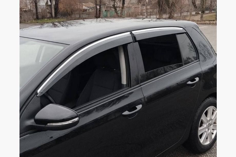 Гольф 6 ветровики 08-12г