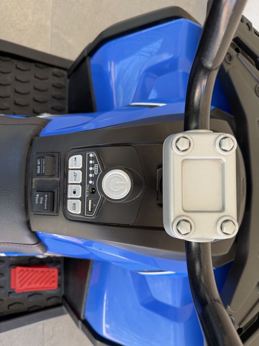 Детско акумулаторно ATV/бъги Cool Nel BLUE c 12V батерия,EVA гуми,4×4, кожена седалка