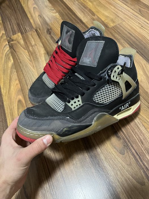 Jordan 4 retro off-white
