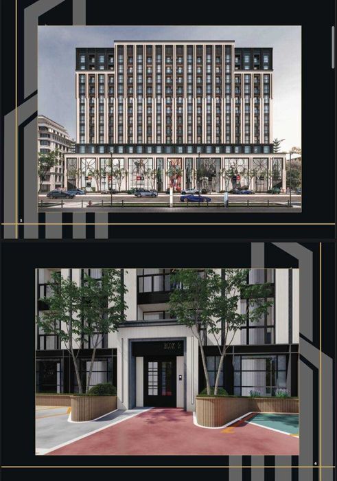 Продается коробка 3-комн 89.9 м², 6/13 этаж в Центре Ташкента