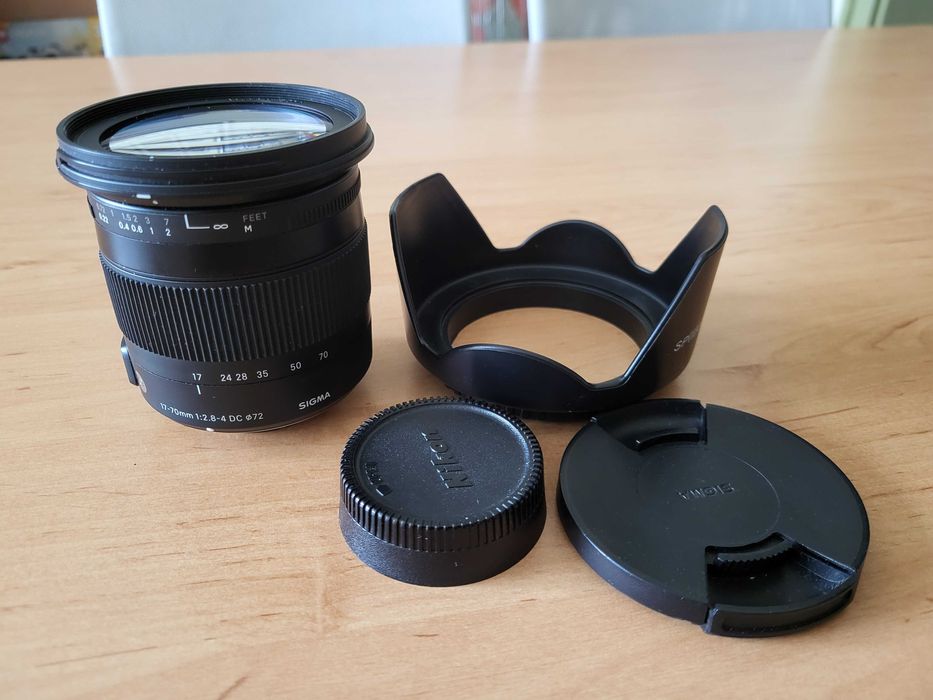 Sigma 17-70mm f/2.8-4 DC Macro OS HSM Contemporary за Nikon F