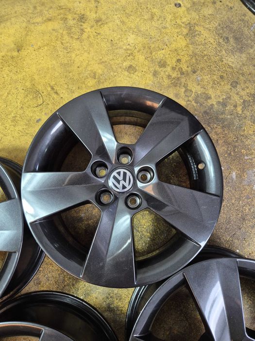 Jante Aliaj 5x100 15'' - OEM Skoda Fabia Skoda Rapid Skoda Scala / VW POLO / Seat Ibiza / AUDI A1 CA UNELE NOI 2024