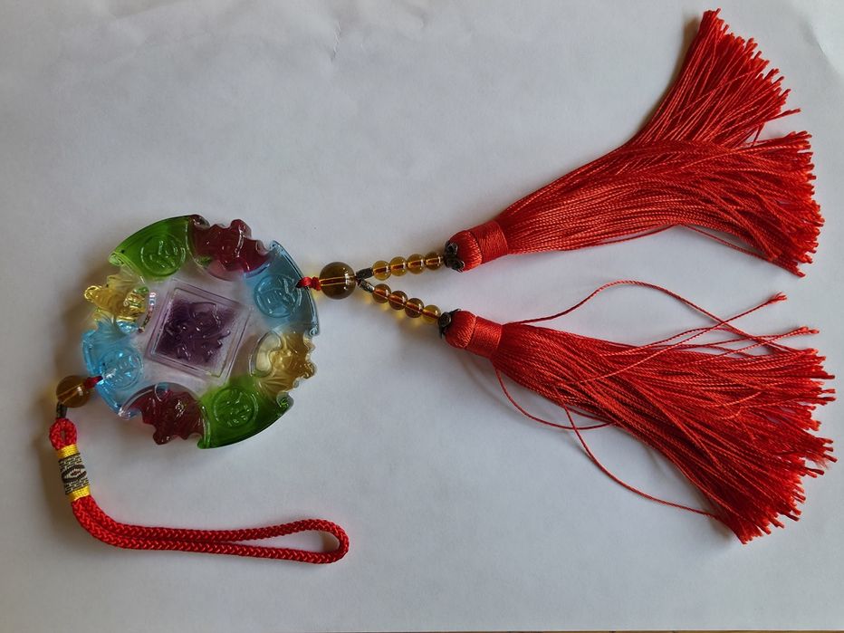 Фен-Шуй Амулет сувенир в технике Люли (Lìulí)