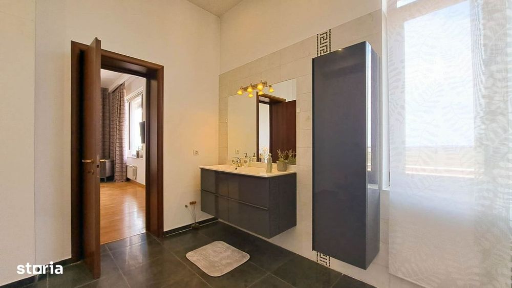 Penthouse Lux 4 camere de inchiriat Baneasa | Lift privat | Terasa 360