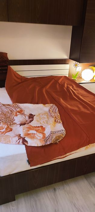 Set de pat bumbac satinat si vâscoză, Meisterstuck, două fețe