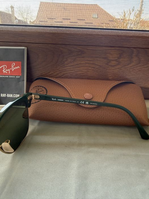 Ochelari soare Ray-Ban Clubmaster RB3016 în culoarea rară 1368/G4