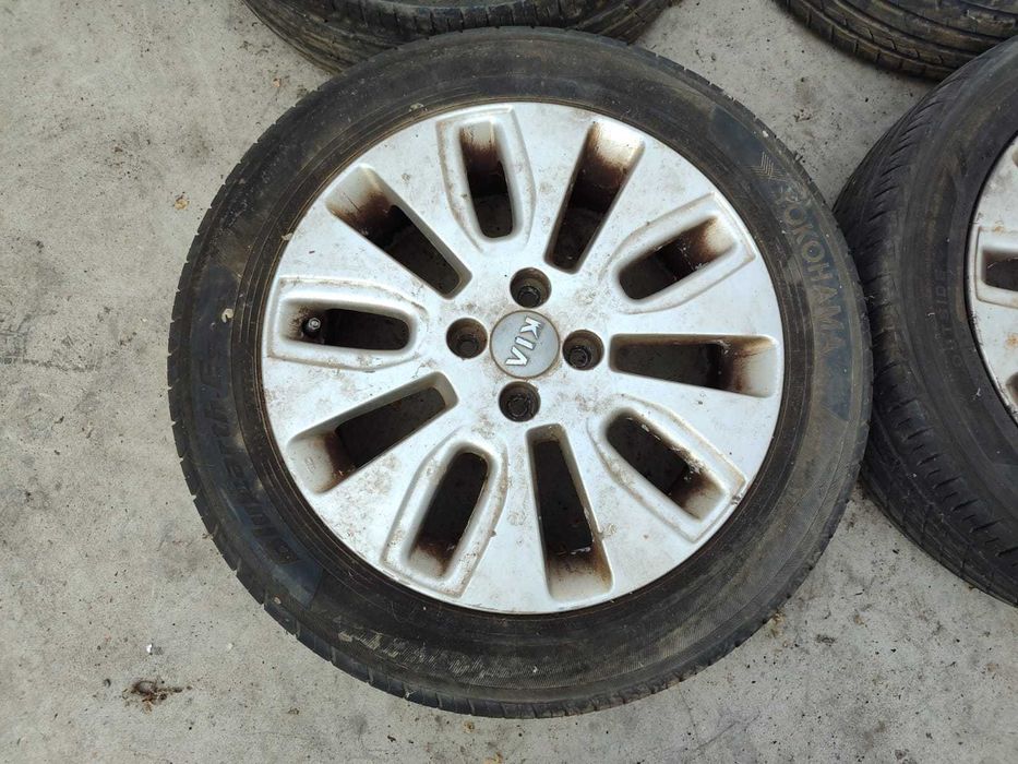 Set 4 Jante aliaj R16 195/55R16 4x100 KIA Rio 6JX16 OFFSET 48 2013 / [2012-2016] / (11W)