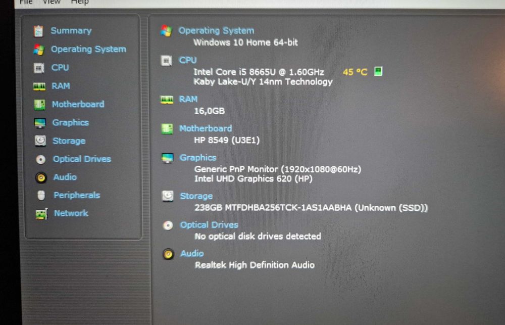 Laptop HP Elitebook 840 G6, procesor I5 gen. 8