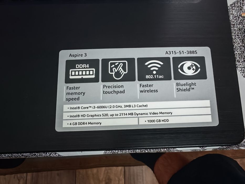 Acer Aspire 3 A315-51-388s