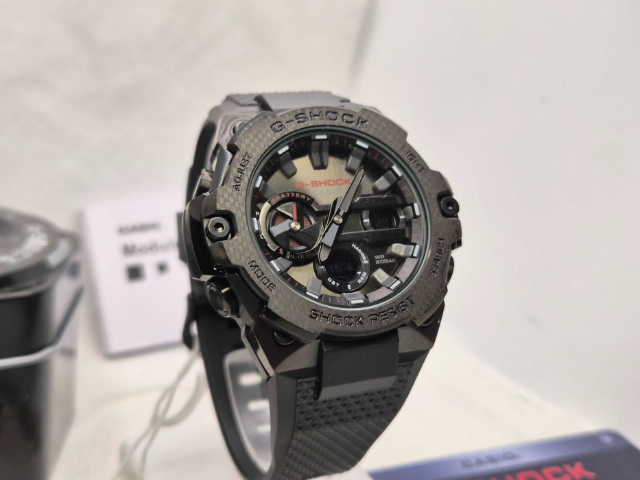 Ceas Sport Casio g shock gst b400x1a4 black Carbon Nou,Garantie 2 ani