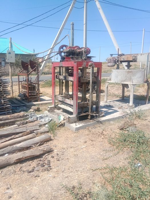 Аралас шлакаблок апарат