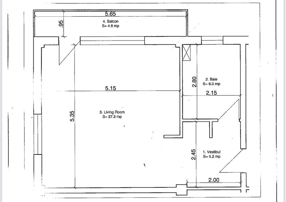 Vand apartament studio Oradea