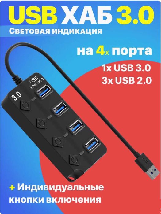 VGA To HDMI Adapter, Концентратор, USB 3.0 HUB, Мышь Fire Cam EM099