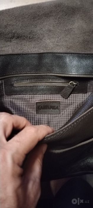 Продам кожаный портфель Kanishka кожа 100%