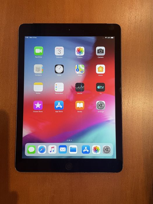 Ipad Air Wifi + Cellular Space Gray (A1475)