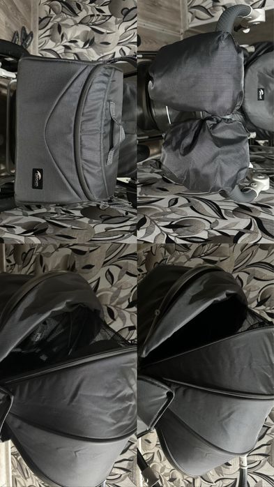 Коляска 3в1, универсальная всесезонная