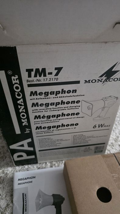 Portavoce megafon Monacor TM-7