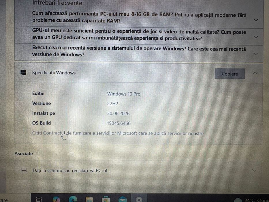 Laptop Lenovo ThinkPad T460, i5-6300U, 8GB RAM, 256GB SSD, Windows 10 Pro Ieftin (Bateria tine 2 ore)