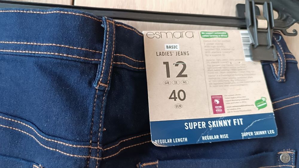 Женские джинсы Skinny, размер 46-48, производство Германия