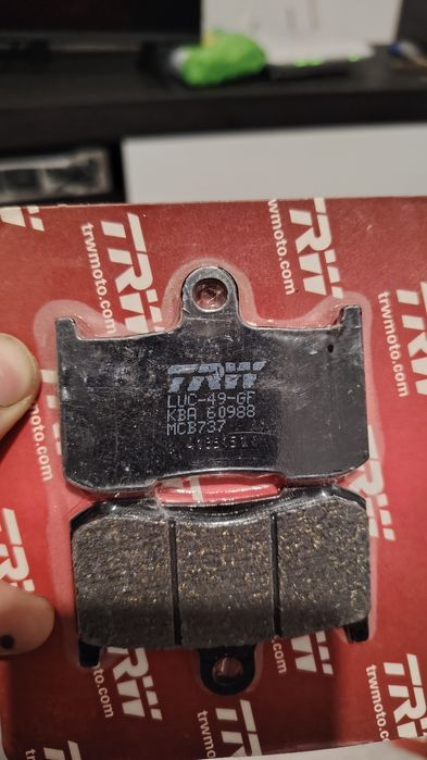 Plăcute frână motocicleta