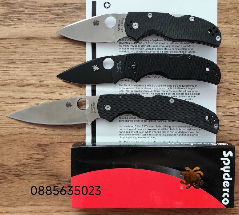 Spyderco Native 5 C41 / Native Chief C244